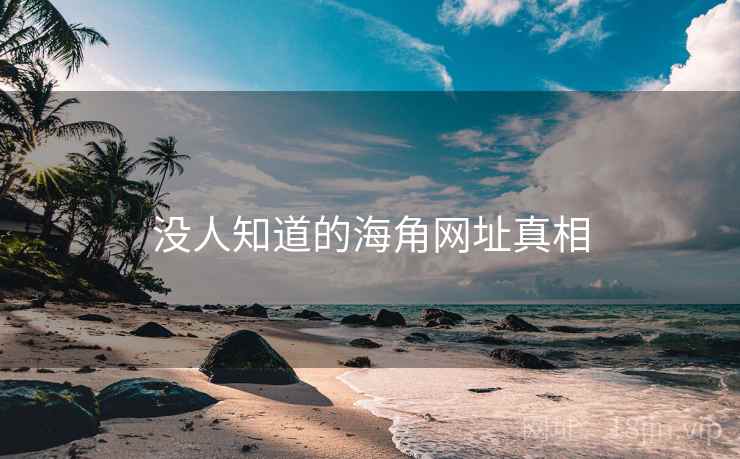 没人知道的海角网址真相